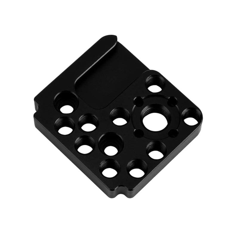 NICEYRIG Mounting Plate for DJI Ronin SC/S, Gimbal Side Mount with 1/4'' 3/8'' Locating Hole Cold Shoe - 277 - Image 2